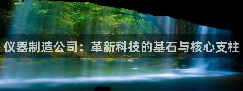 意昂体育3招商：仪器制造公司：革新科技的基石与核心支柱
