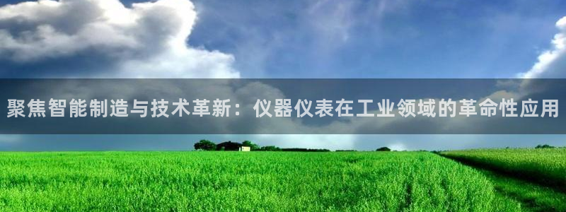 意昂3集团简介：聚焦智能制造与技术革新：仪器仪表在工业领域的