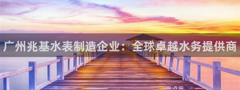 意昂3科技：广州兆基水表制造企业：全球卓越水务提供商