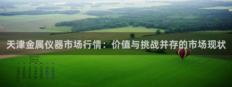 意昂体育3：天津金属仪器市场行情：价值与挑战并存的市场现状